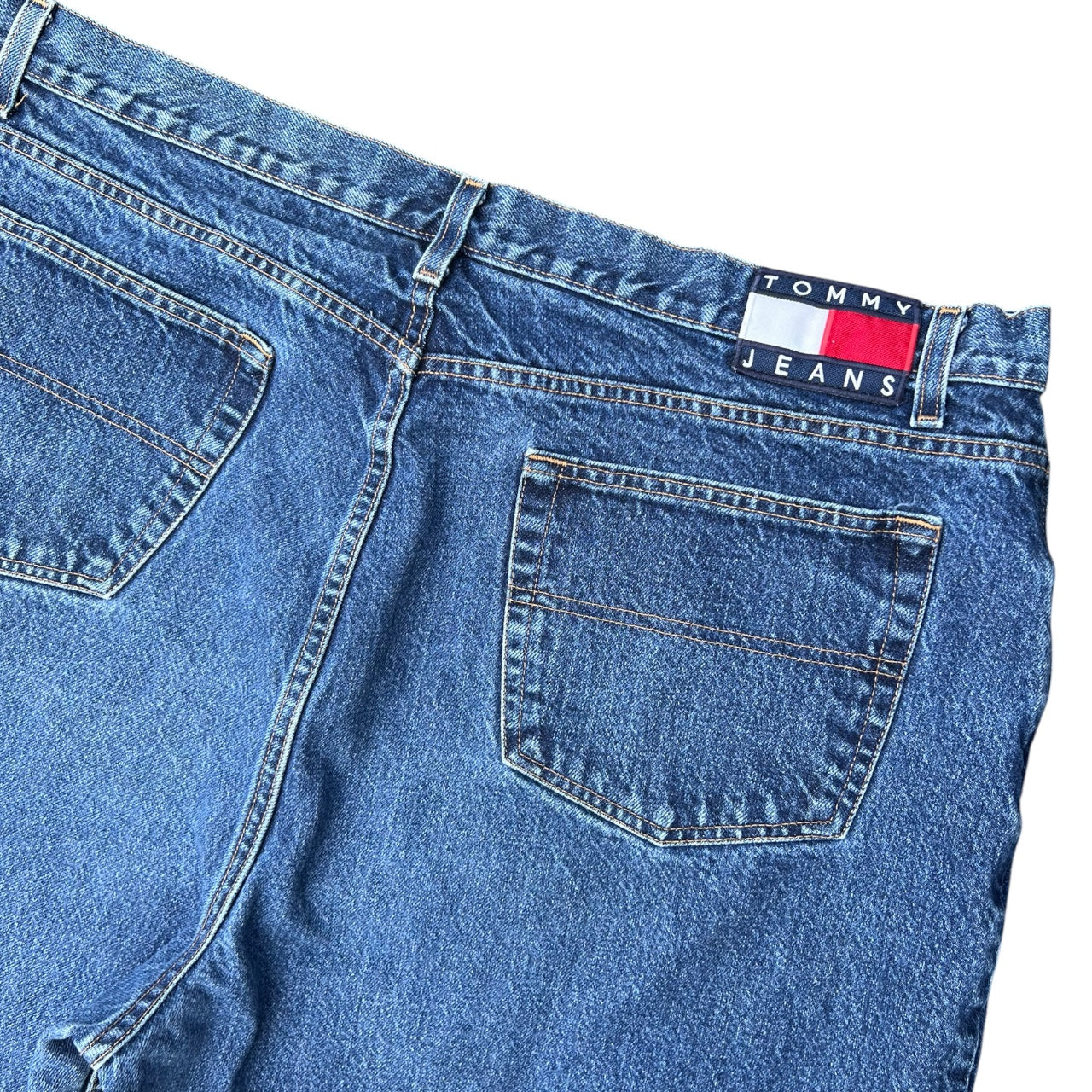 90s Y2K Tommy Hilfiger Relaxed Fit Blue Jeans Men’s 44x32