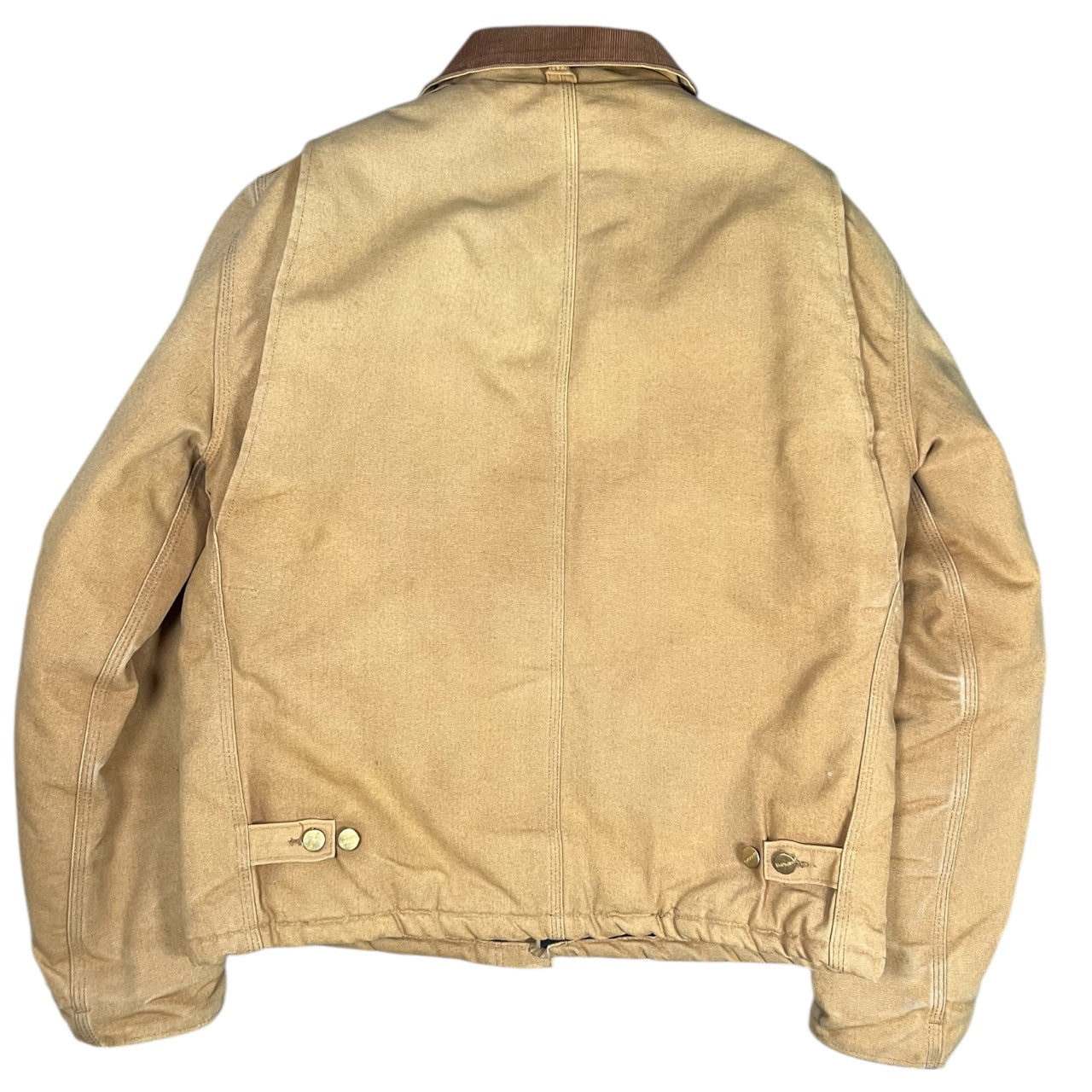 90s Carhartt Arctic Jacket J02 BRN Duck Canvas Quilted Lining Men’s 42/44 Made in USA