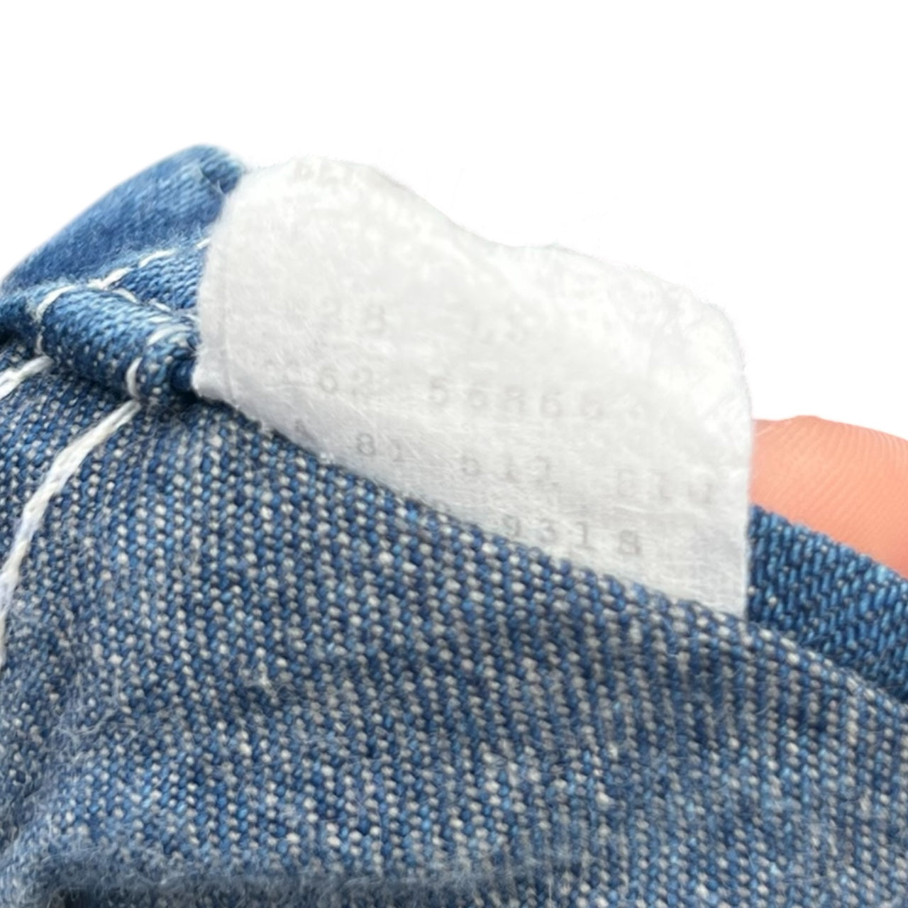 80s White Tab Levi’s Bib Overalls 28x34 Sun Faded