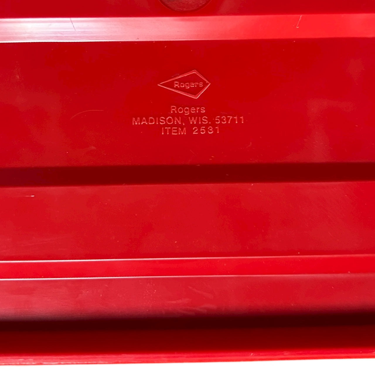 60s 70s Roger’s Mid Century Plastic Multicolor Paper Tray Organizers Stackable Office Organizers