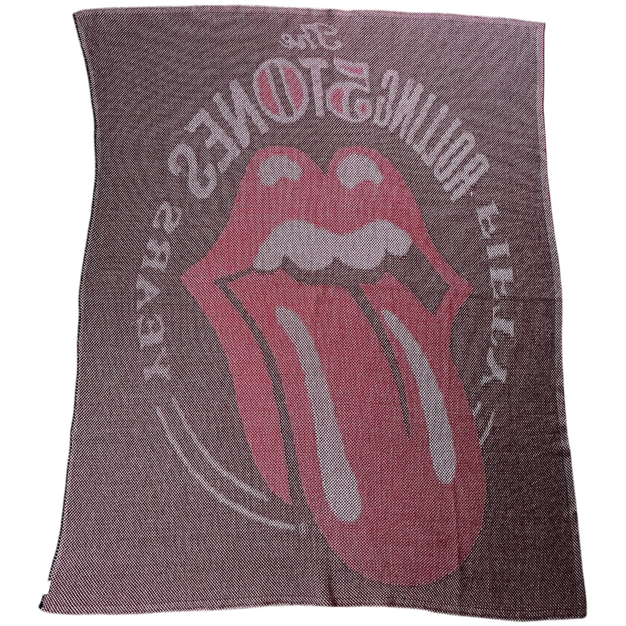 The Rolling Stones 50th Anniversary Tour VIP Throw Blanket 100% Acrylic 50” x 62”