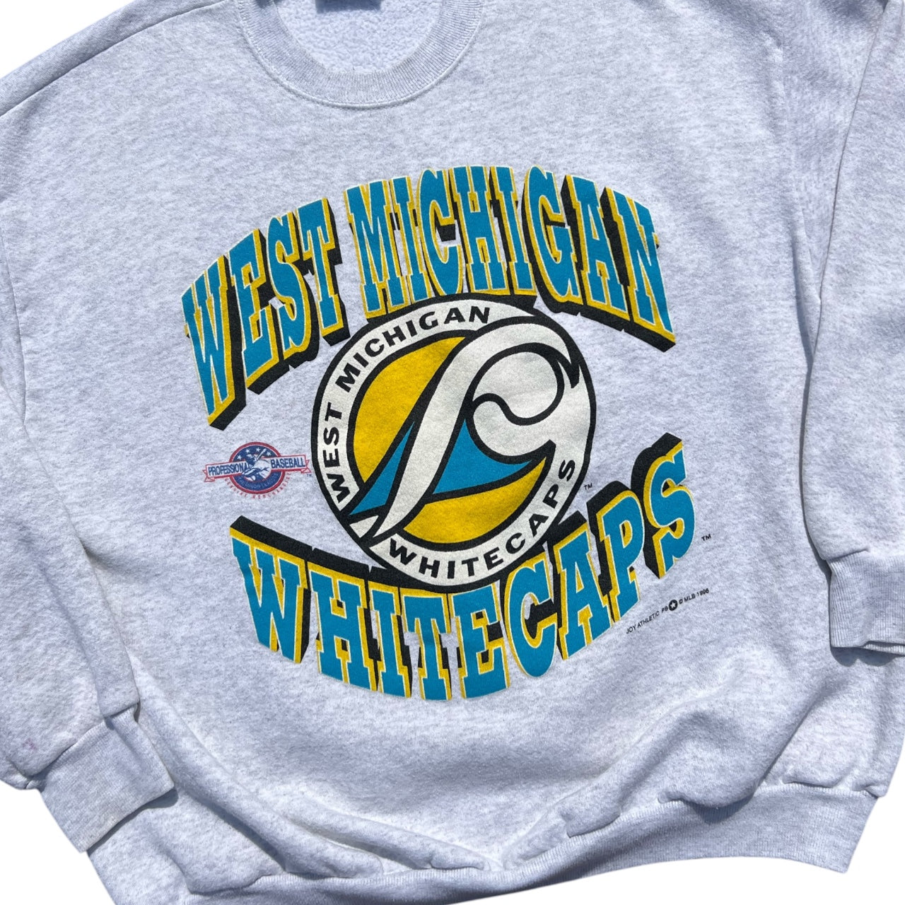 1996 West Michigan Whitecaps Lee Sweatshirt Minor League Baseball Men’s XL Made in USA