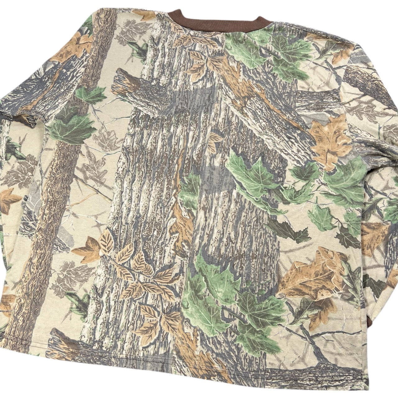 Vintage 90s Realtree Camouflage Hunting Longsleeve Shirt Men’s 3XL