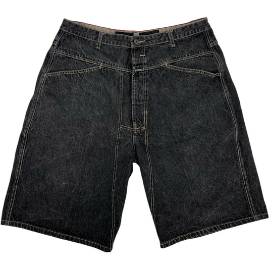 Vintage 90s Y2K Marithe Francois Girbaud Le Jean Long Shorts Faded Gray Men’s 40