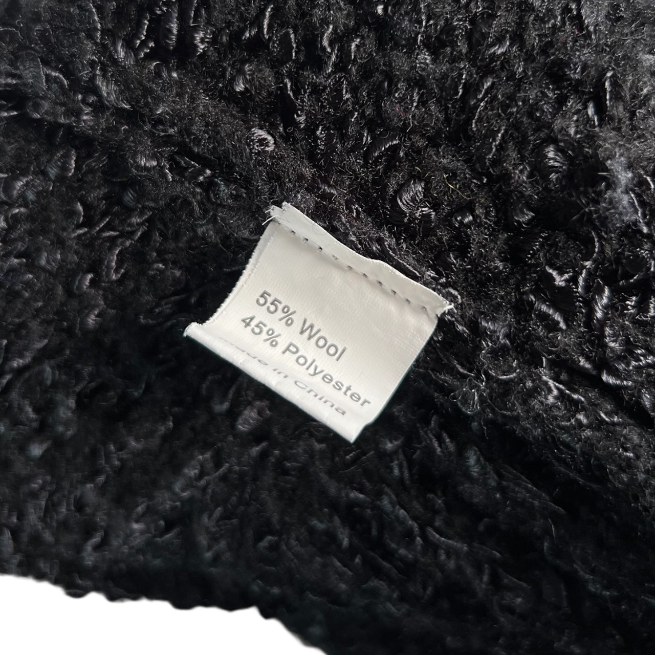 Y2K John fashion Sweater Goth Fringe Trim Cardigan Wool Blend Women’s Small