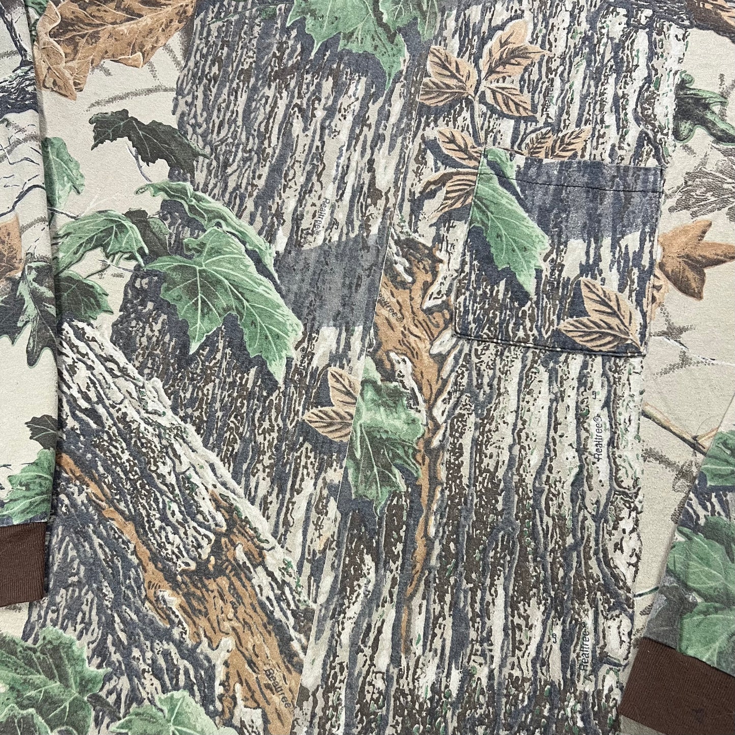 Vintage 90s Realtree Camouflage Hunting Longsleeve Shirt Men’s 3XL