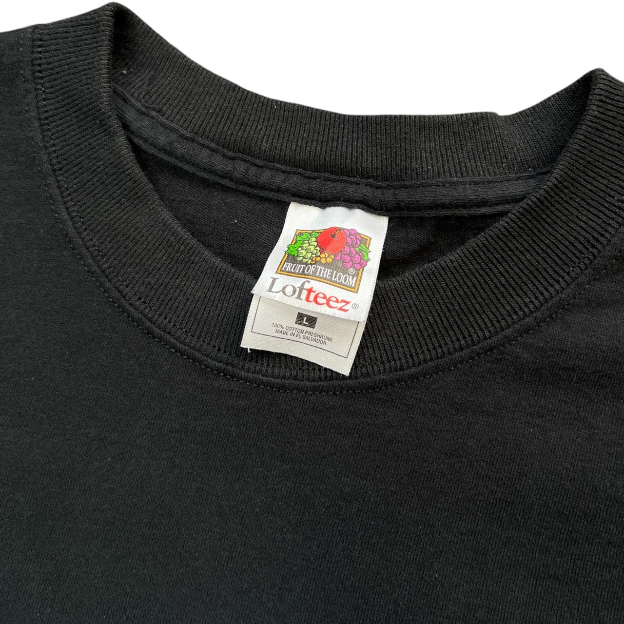 Vintage 90s Got Milk? Promo Black Tee Fruit of the Loom Lofteez Mens Large