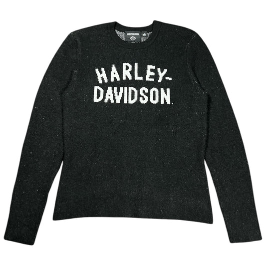 Harley Davidson Black Womens Sweater Size Large