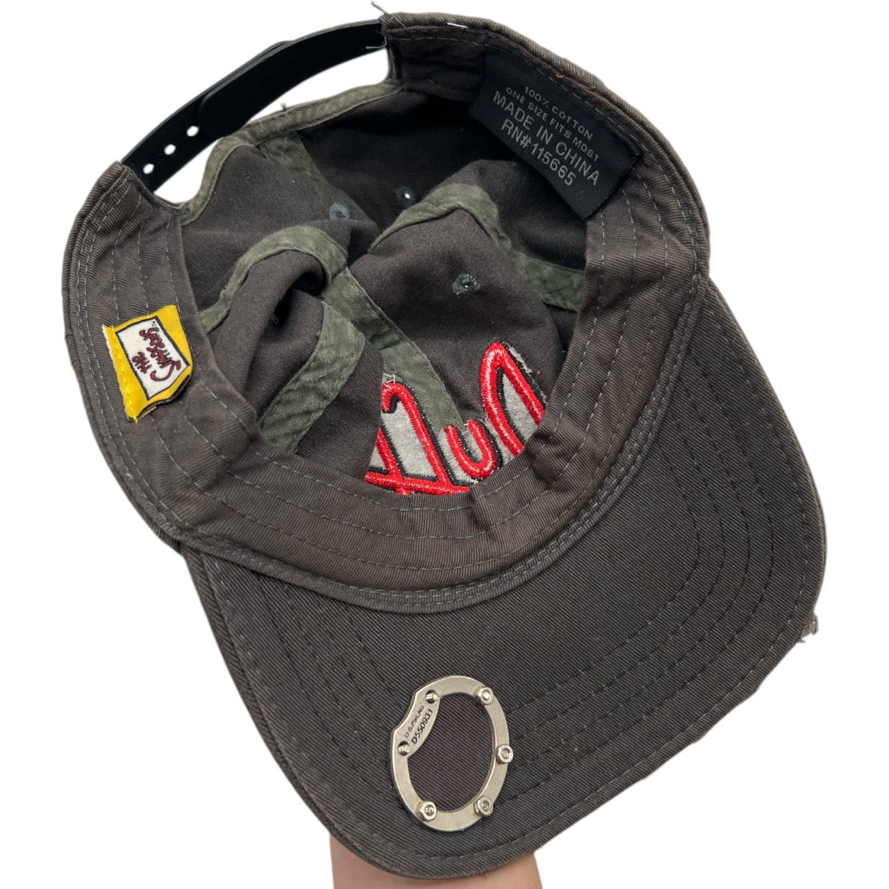 2009 Simpsons Duff Beer Distressed Baseball Cap Bottle Opener One Size