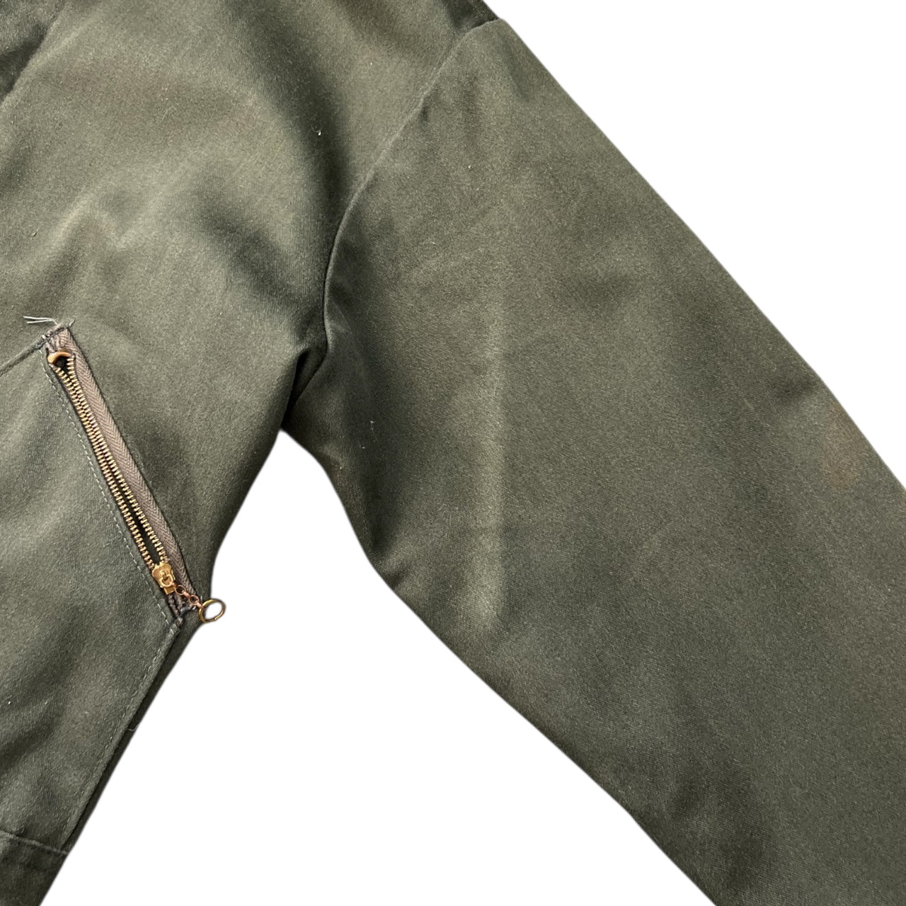 50s 60s Sears Roebuck Boyswear Green Jumpsuit Workwear Coveralls Boy’s XL