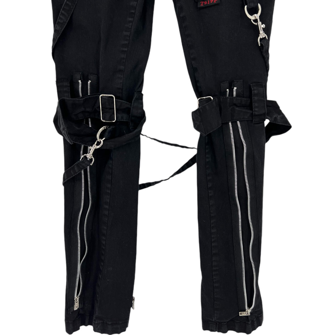 TRIPP NYC Daang Goodman Black Gothic Bondage Strap Pants Mens 32