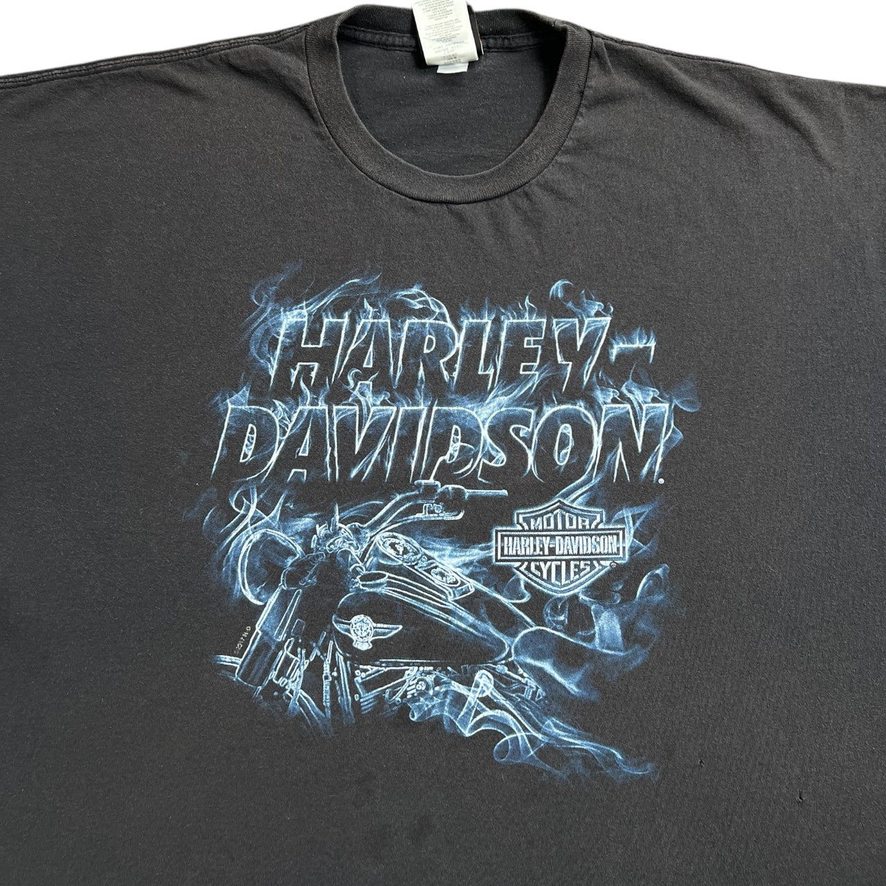 Vintage Y2K Harley Davidson Flame Motorcycle Michigan US 31 Graphic T Shirt Men’s 3XL