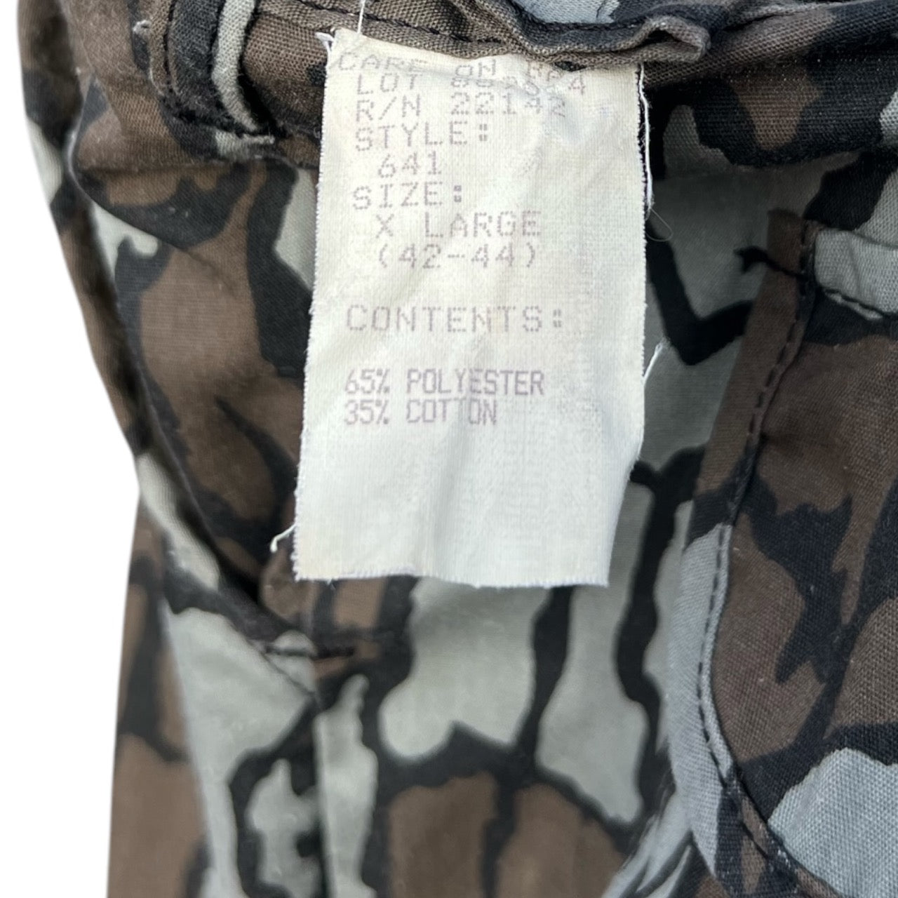 Vintage Winchester Trebark Camo Hunting Pants Men’s XL (42-44)