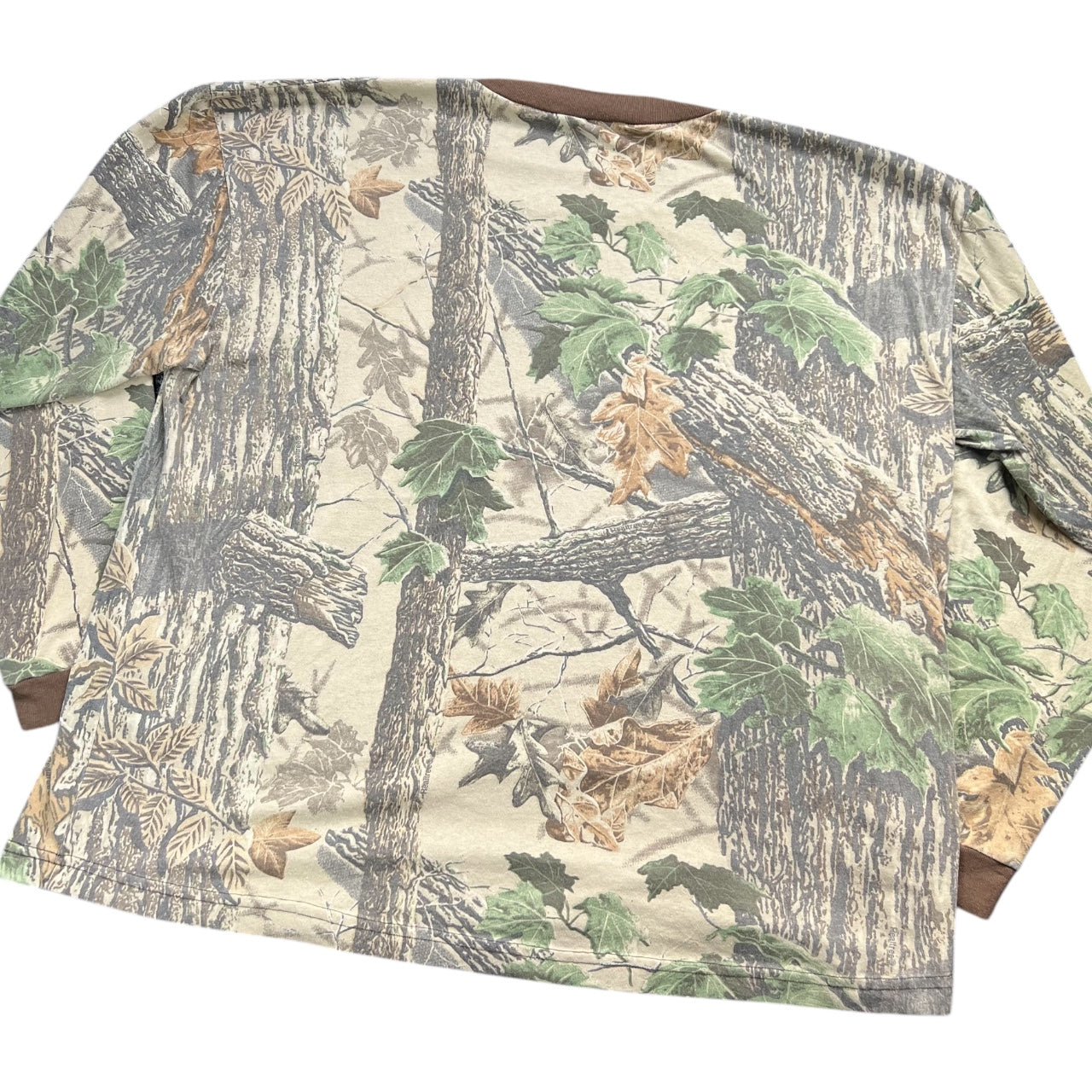 Vintage 90s Realtree Camouflage Hunting Longsleeve Shirt Men’s 3XL