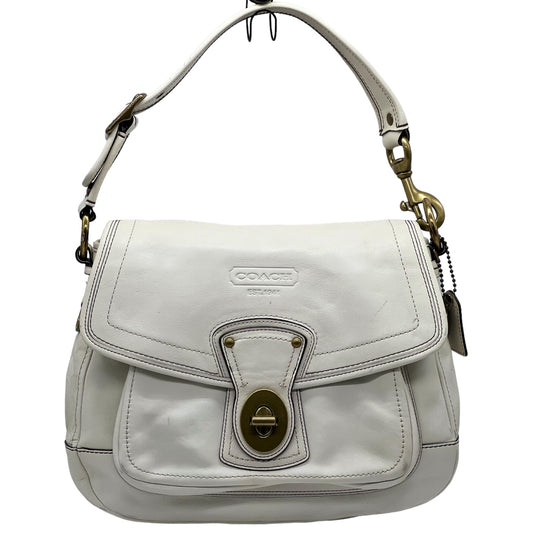 Coach 65th Anniversary Legacy Ali Shoulder Bag Ivory White 10329