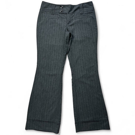 90s Y2K Spacegirly Wide Leg Pinstripe Bell Bottom Flares Women’s 11