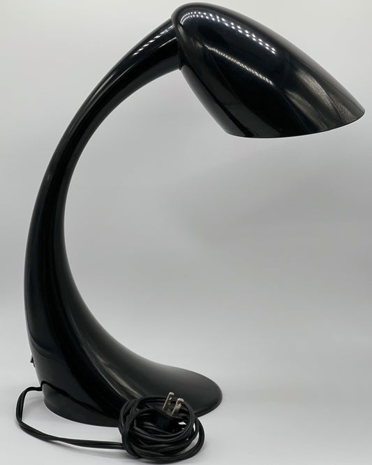 Vintage 1990s Verilux SmartLight VD11 Curve Black Table Desk Bedside Lamp 16”