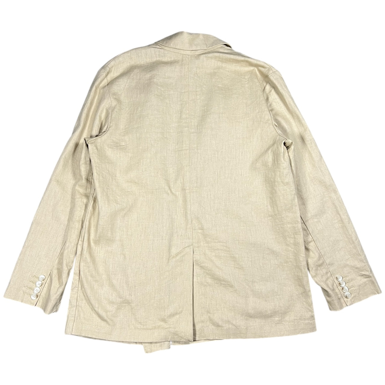 Levi’s Biege Linen Cotton Blend Blazer Double Breasted Men’s Large