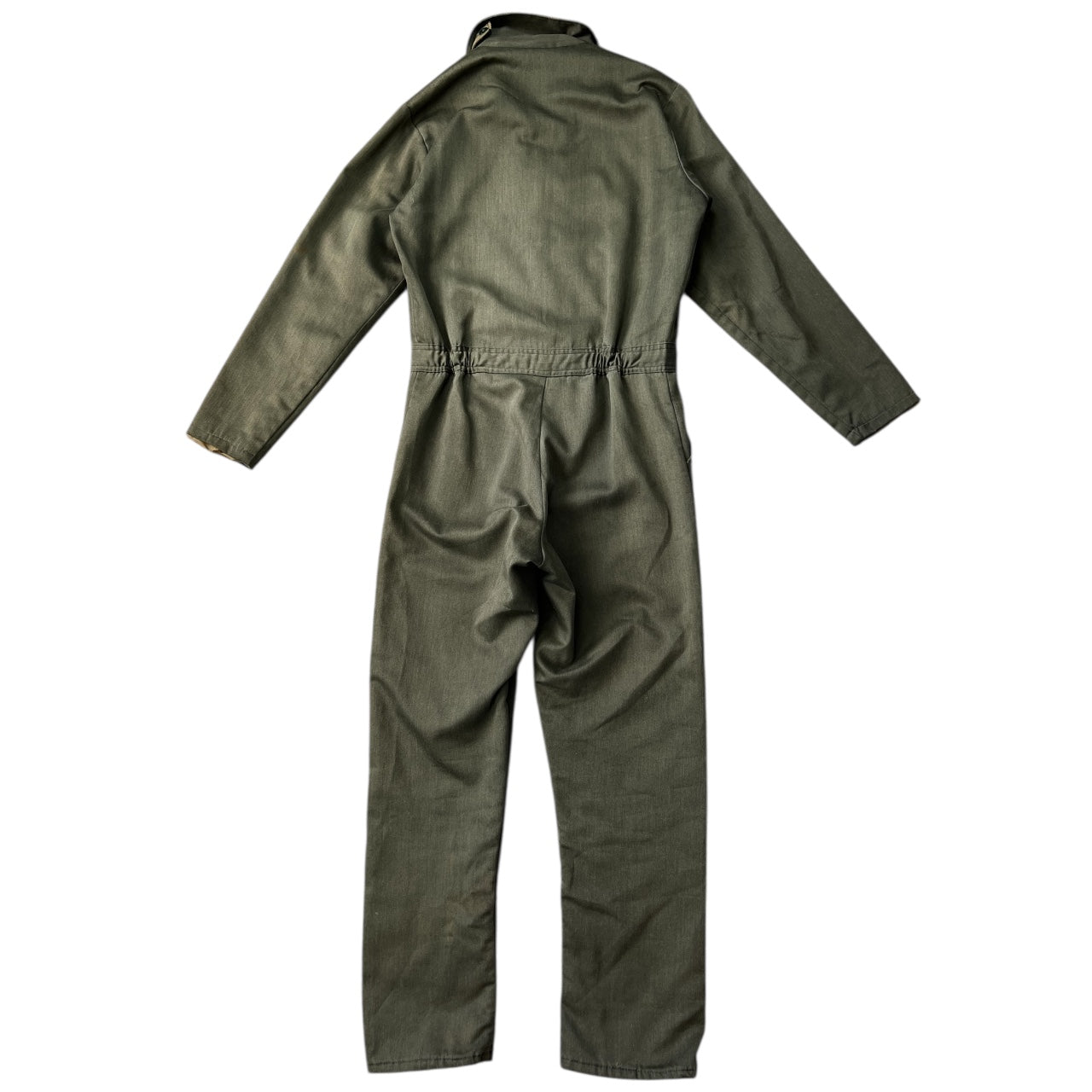 50s 60s Sears Roebuck Boyswear Green Jumpsuit Workwear Coveralls Boy’s XL