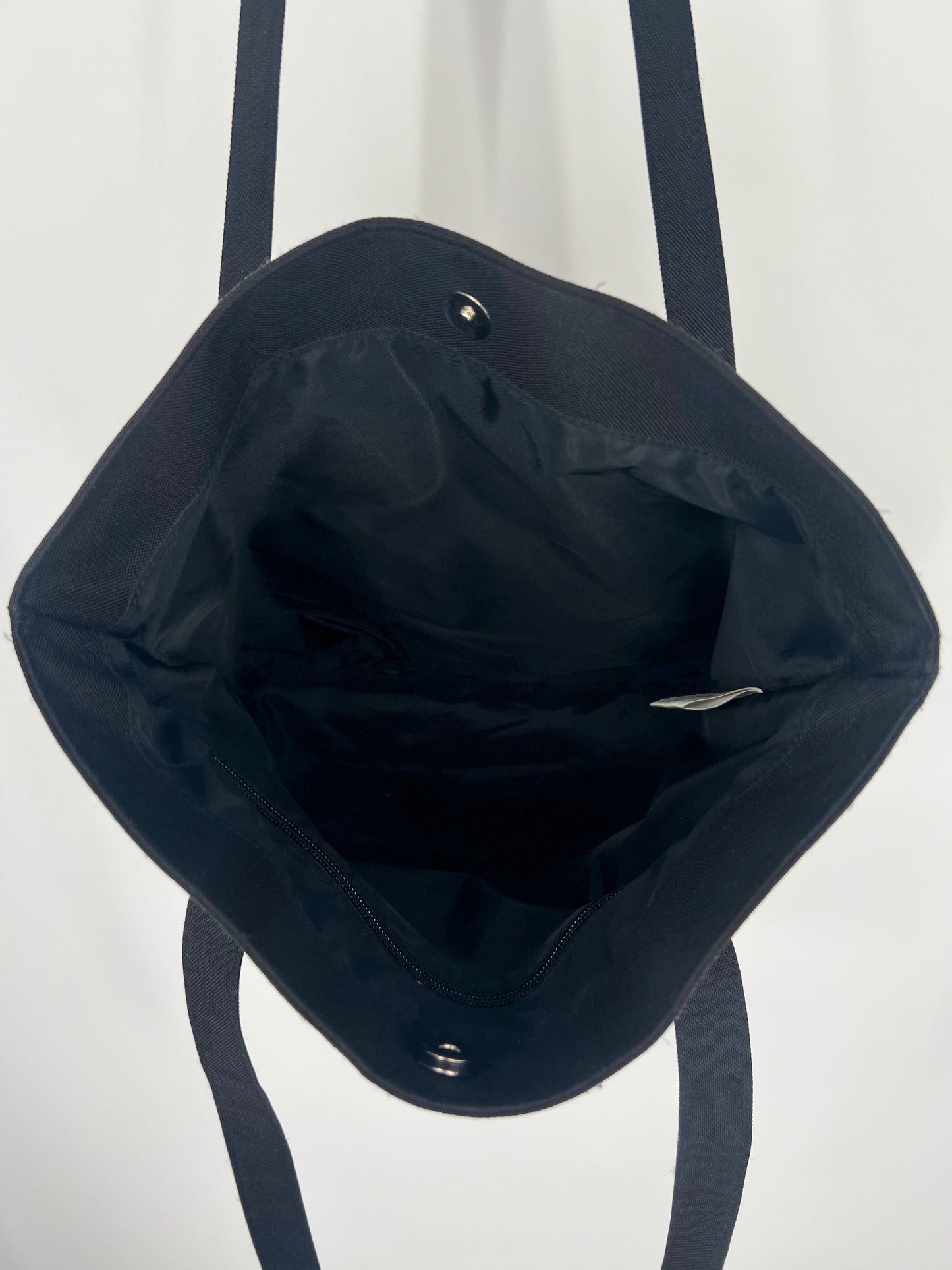 Vintage Y2K Black Adidas Shoulder Tote Bag