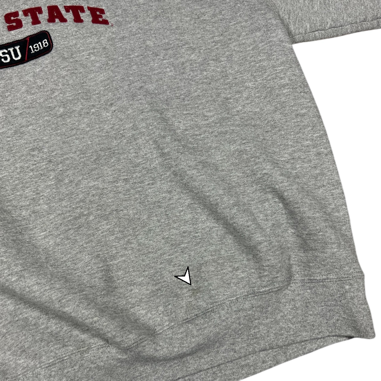 Vintage 90s Ball State University Jansport Gray Crewneck Sweatshirt Mens XL