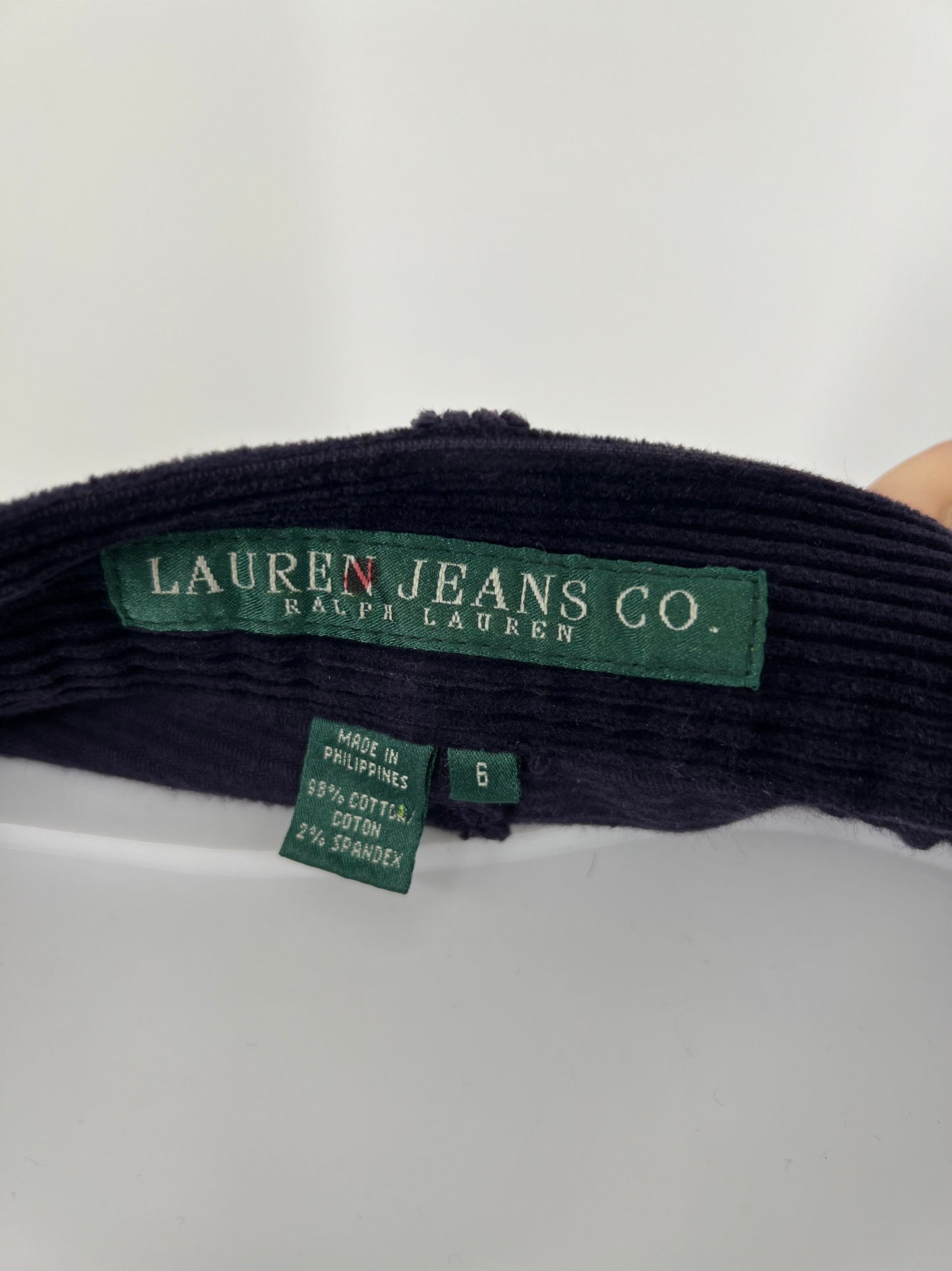 Ralph Lauren Jeans Co. Purple Corduroy Pants | W6