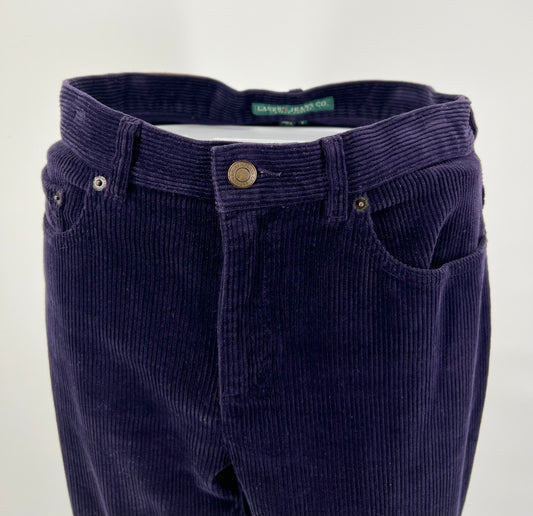Ralph Lauren Jeans Co. Purple Corduroy Pants | W6